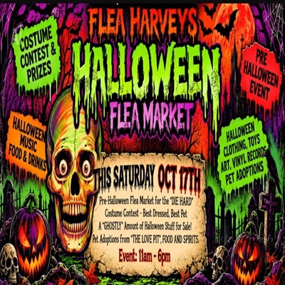 Lee Harvey's: Flea Harvey's Annual Halloween Market